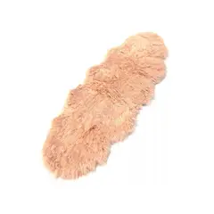 GENERICO - Bajada De Cama Alfombra Peluda Oveja Larga 180x64cm