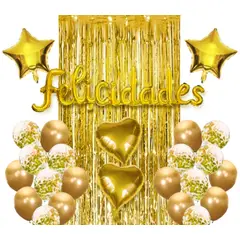 GENERICO - Cortina Globo Dorado