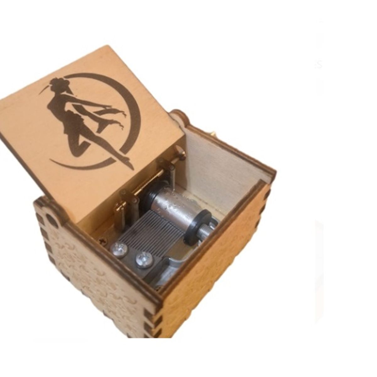 GENERICO - CAJA MUSICAL CON MANIVELA SAILOR MOON CAFE