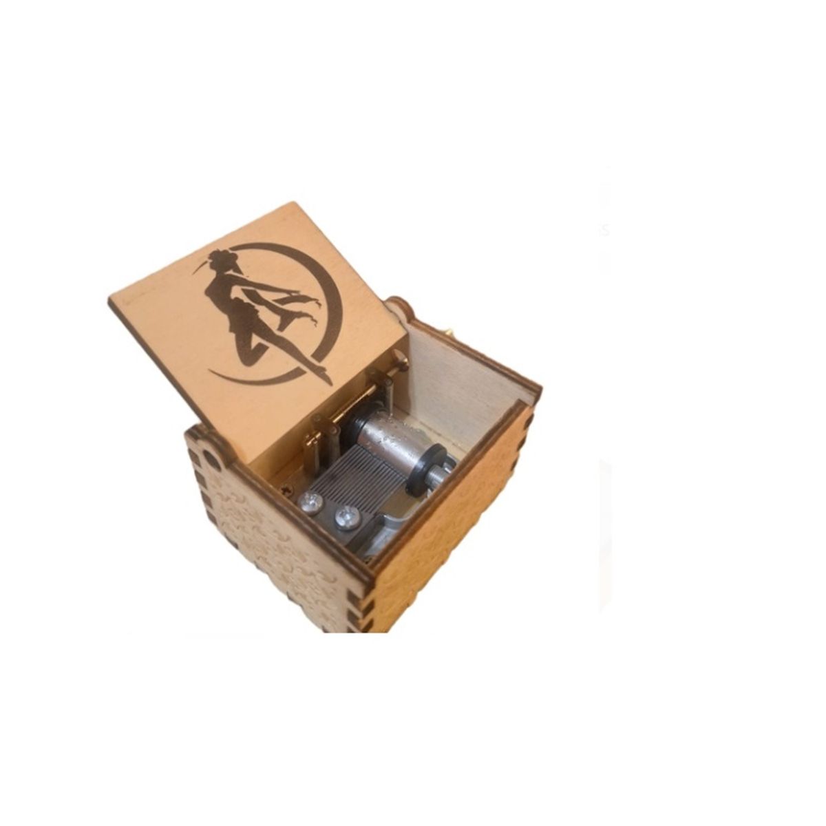 GENERICO - CAJA MUSICAL CON MANIVELA SAILOR MOON CAFE