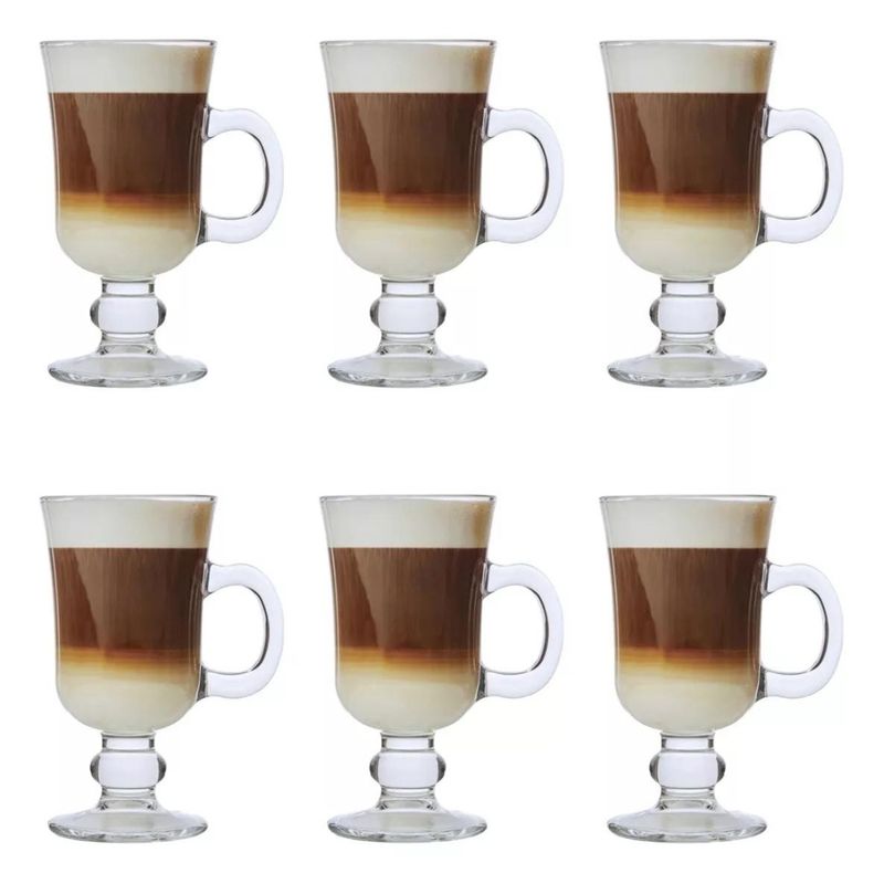GENERICO - Set 6 Tazas Cafe Expresso 125 Ml