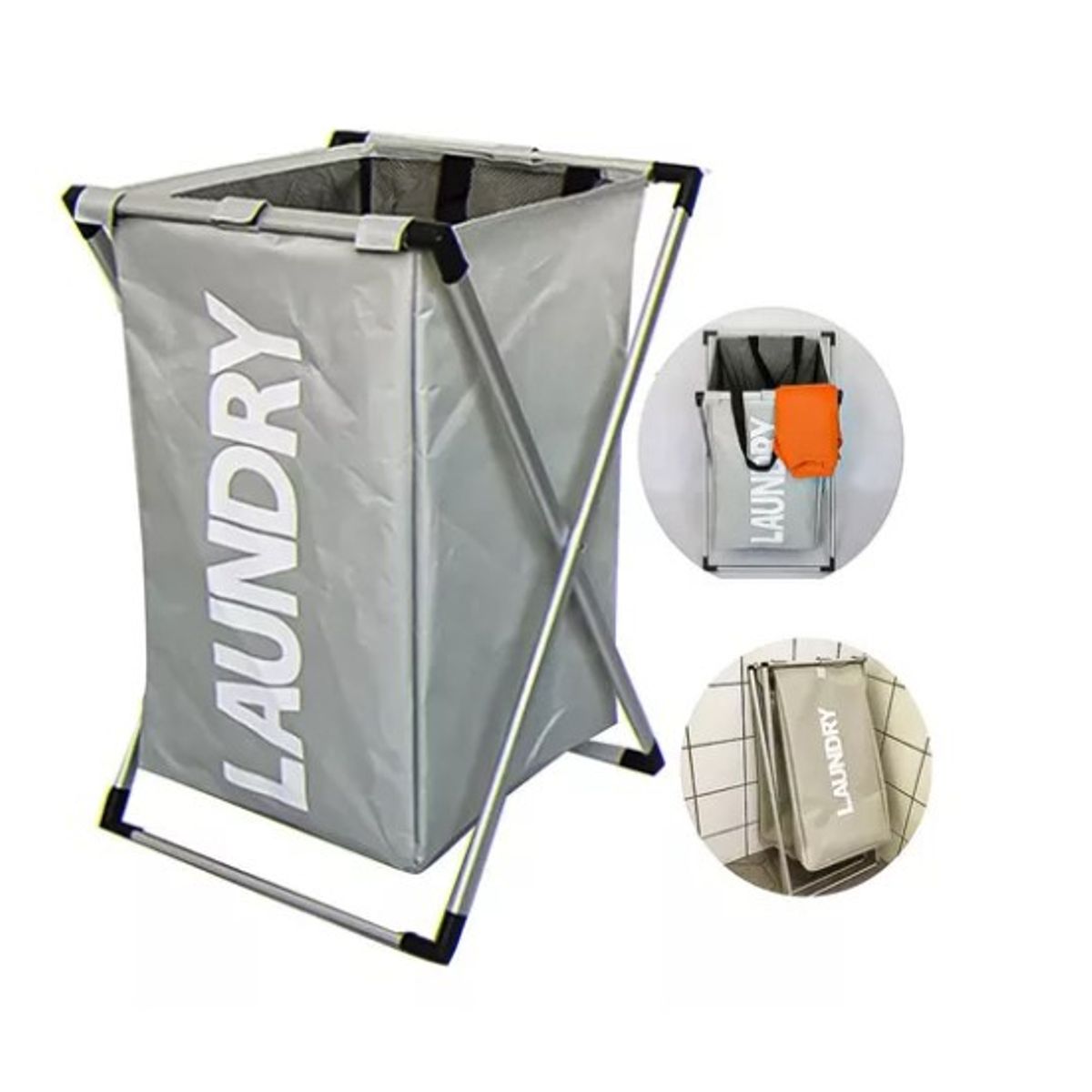 GENERICO - Cesta Ropa Sucia Plegable Canasto De Tela Diseño Practico