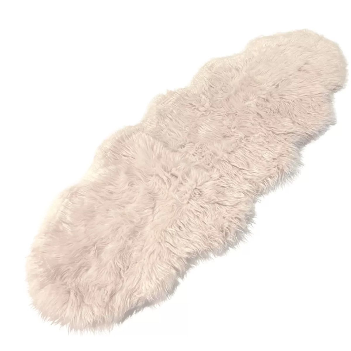 GENERICO - Bajada De Cama Alfombra Peluda Oveja Larga 180x64cm