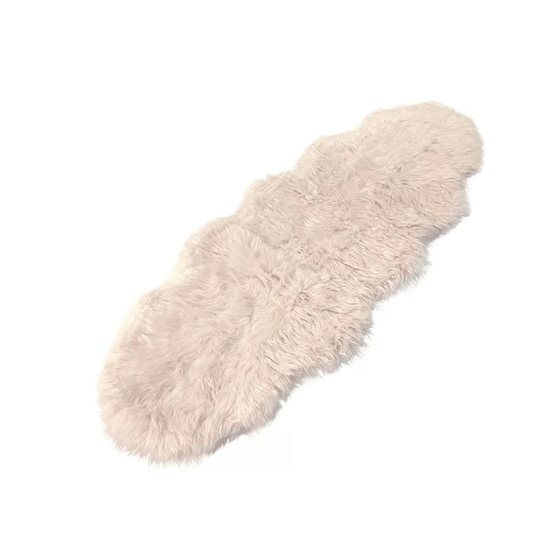 GENERICO - Bajada De Cama Alfombra Peluda Oveja Larga 180x64cm