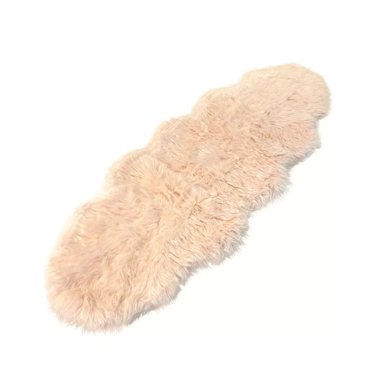 GENERICO - Bajada De Cama Alfombra Peluda Oveja Larga 180x64cm