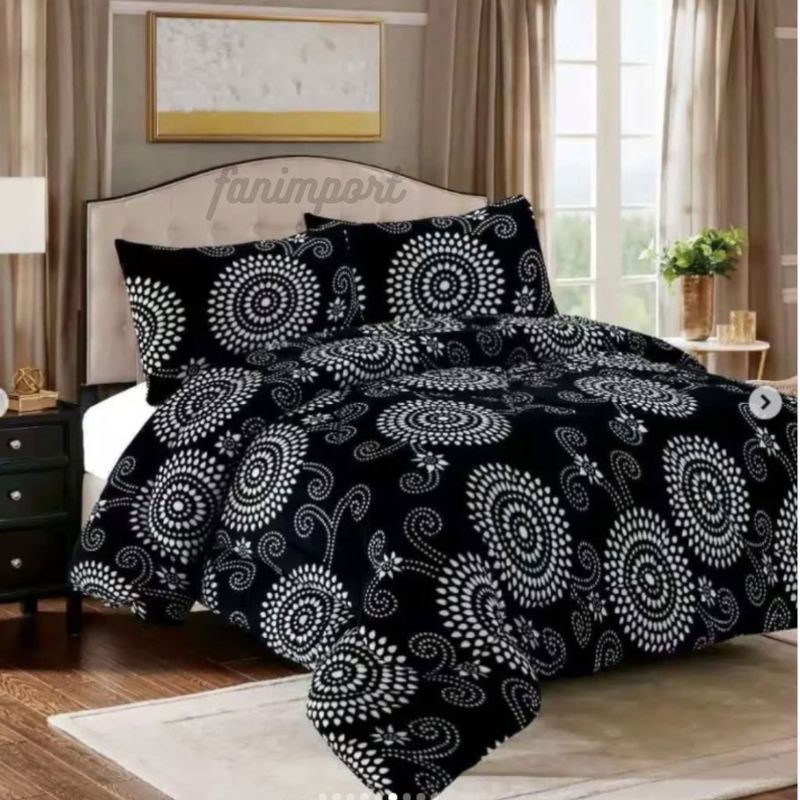 GENERICO - Cobertor De Invierno Cubre Cama Chiporro Con Diseño2 Plazas
