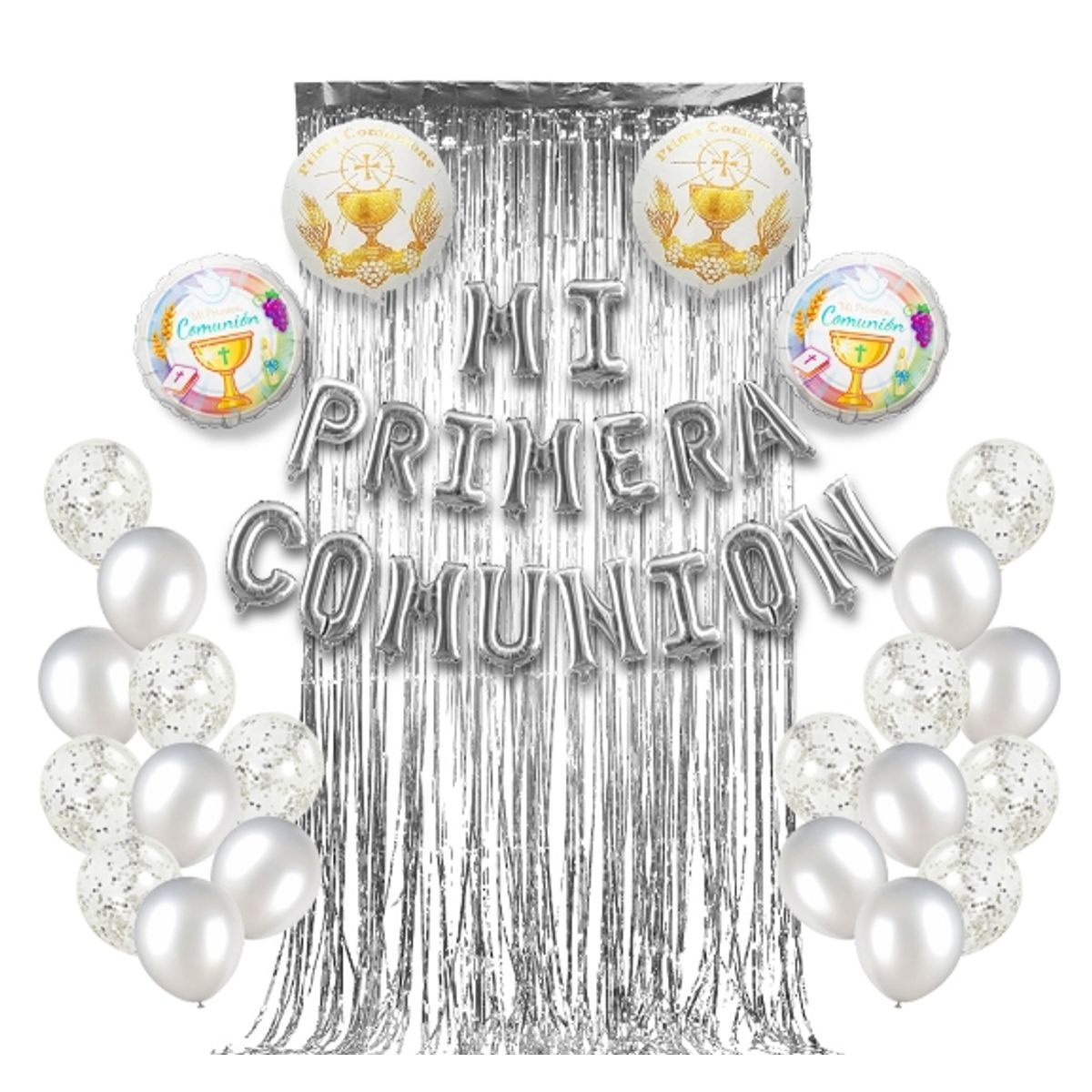 GENERICO - Cortina Globo  Mi Primera Comunión