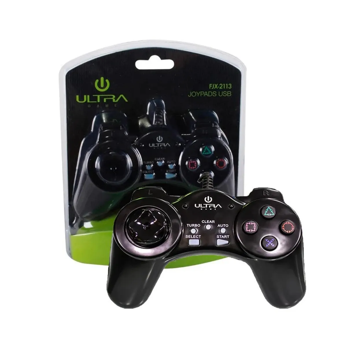 ULTRA - Control Gamepad joystick Mando Para PC Alámbrico con vibración