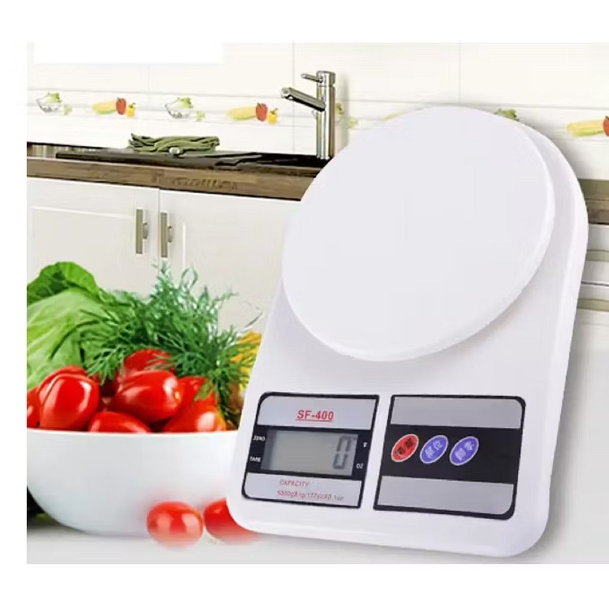 GENERICO - Balanza Pesa Digital Para Cocina Comercio 7kg