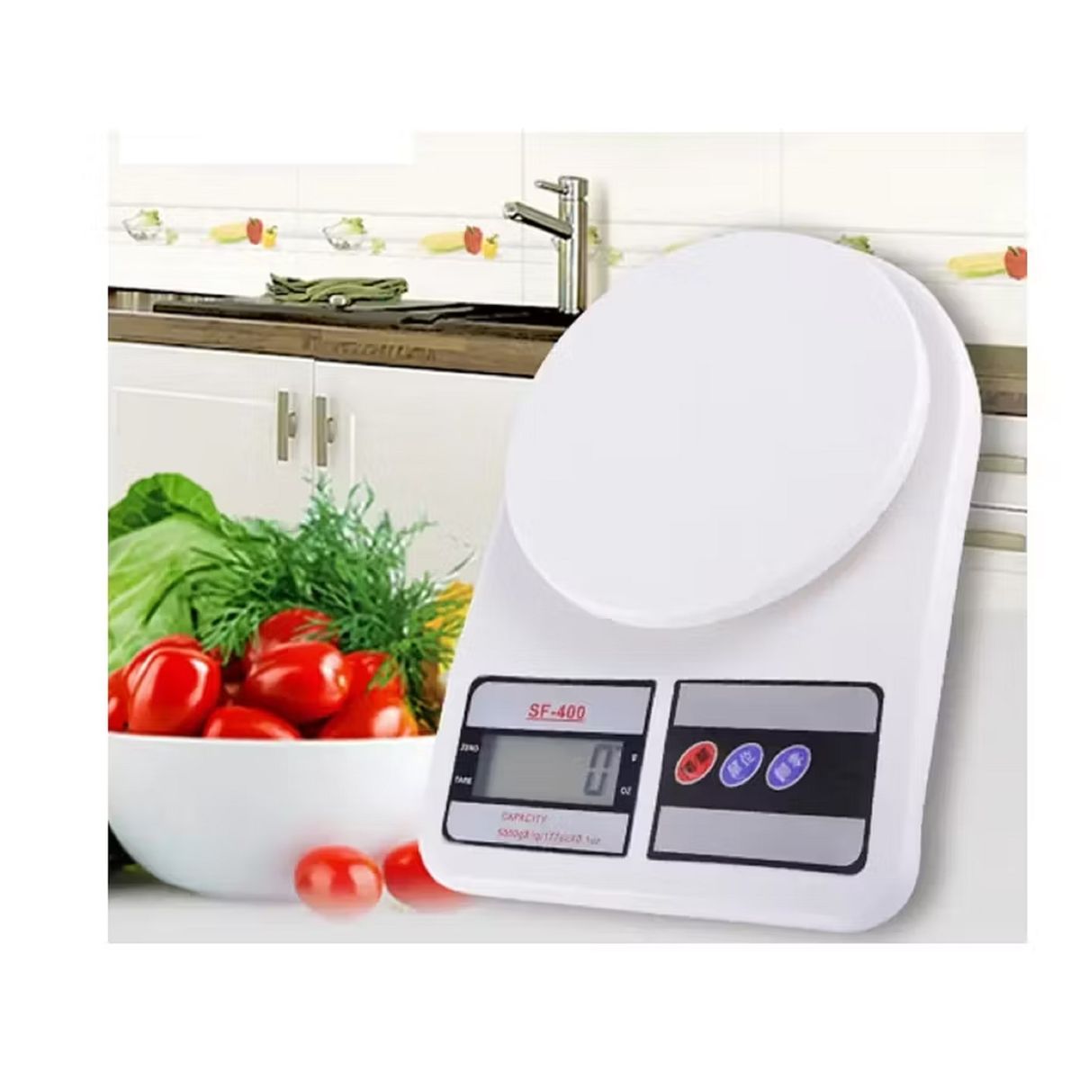 GENERICO - Balanza Pesa Digital Para Cocina Comercio 7kg