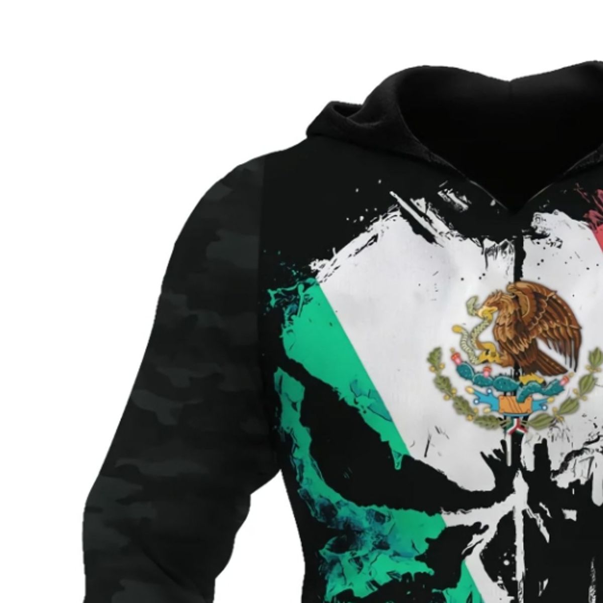 BLWOENS - Polerón con estampado para Hombre - Bandera México