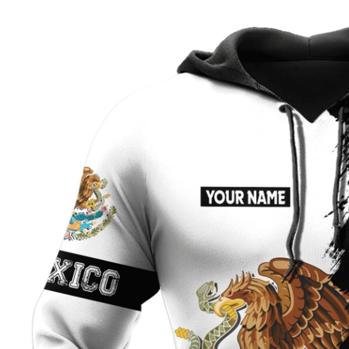 BLWOENS - Polerón con estampado para Hombre - Bandera México