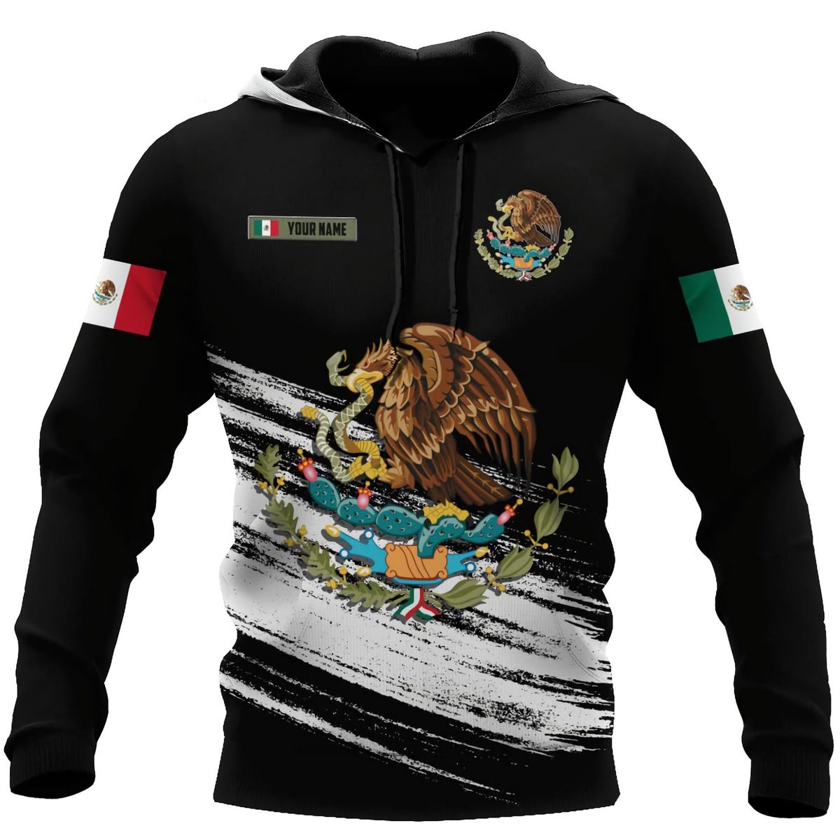 BLWOENS - Polerón con estampado para Hombre - Bandera México