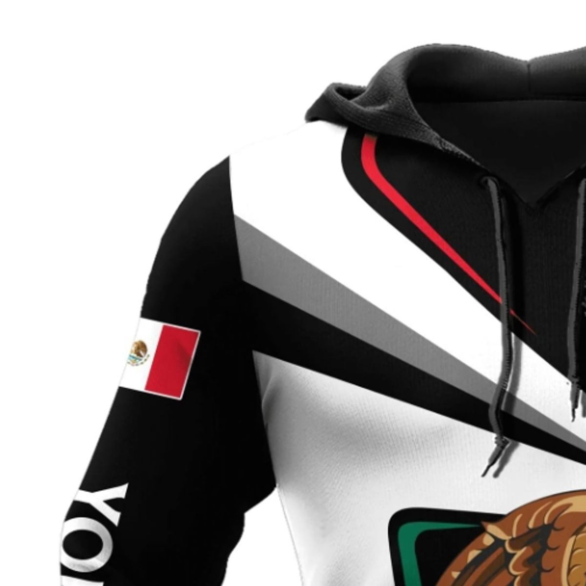 BLWOENS - Polerón con estampado para Hombre - Bandera México