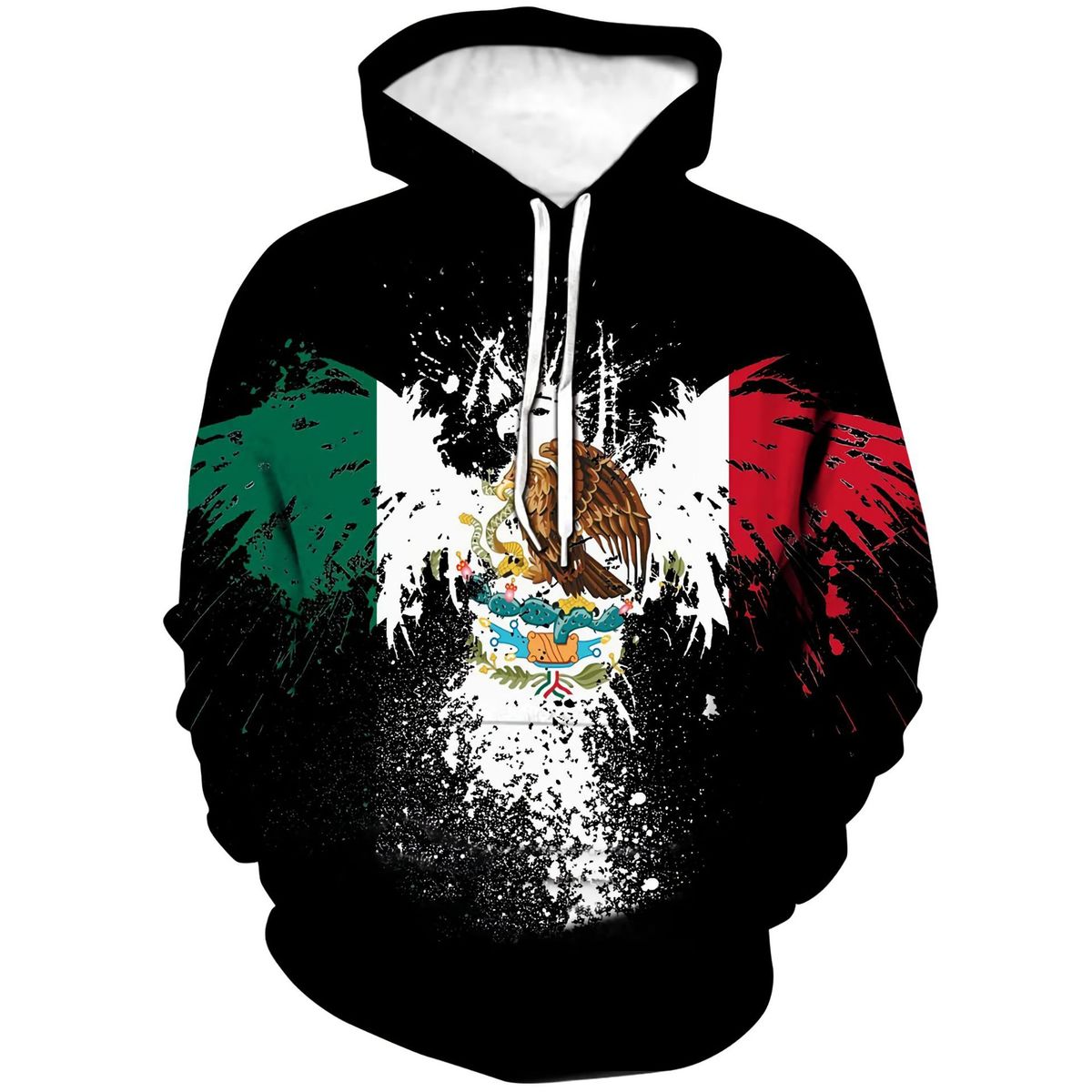 BLWOENS - Polerón con estampado para Hombre - Bandera México