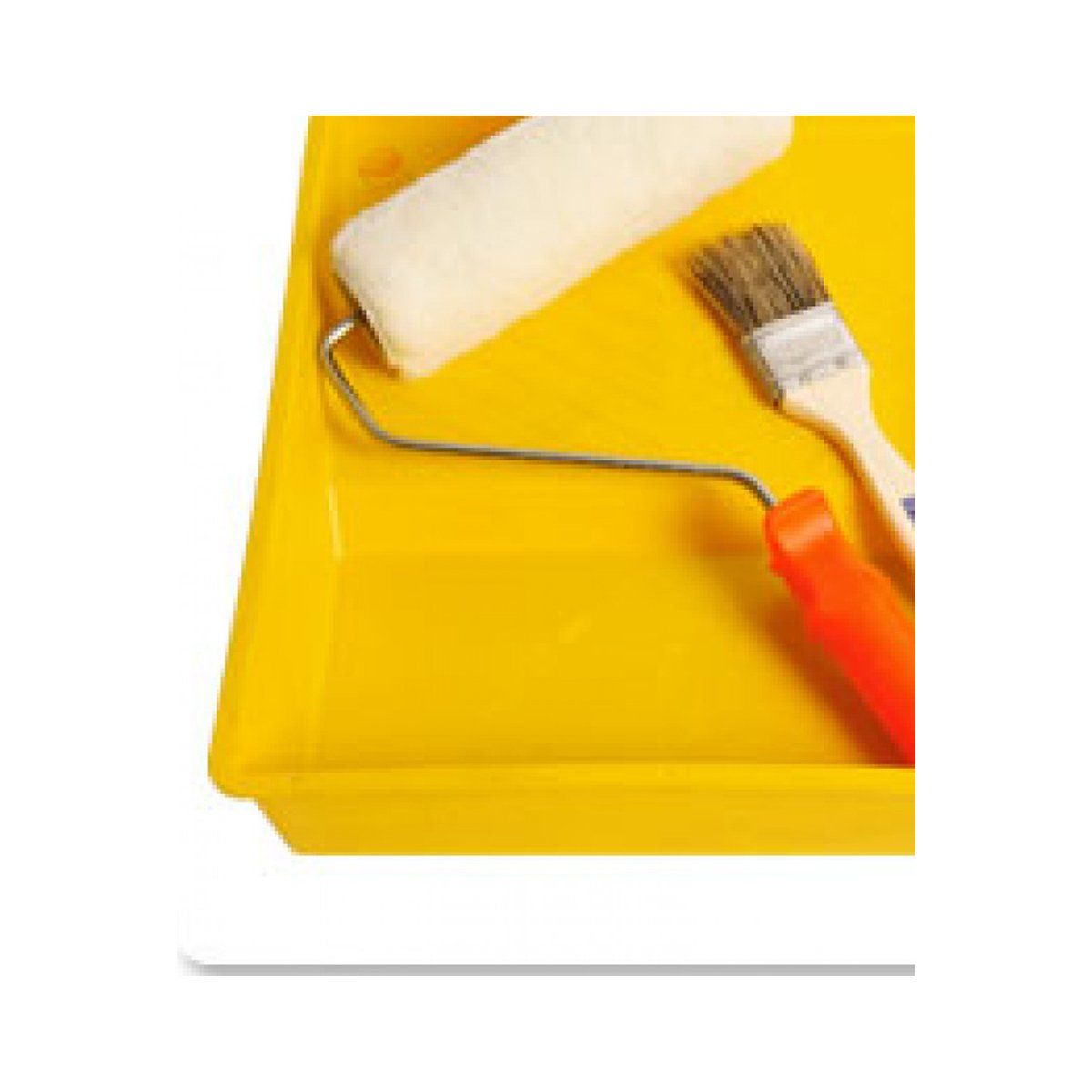 GENERICO - Kit para pintura bandeja + rodillo+ brocha Lizcal Mimbral