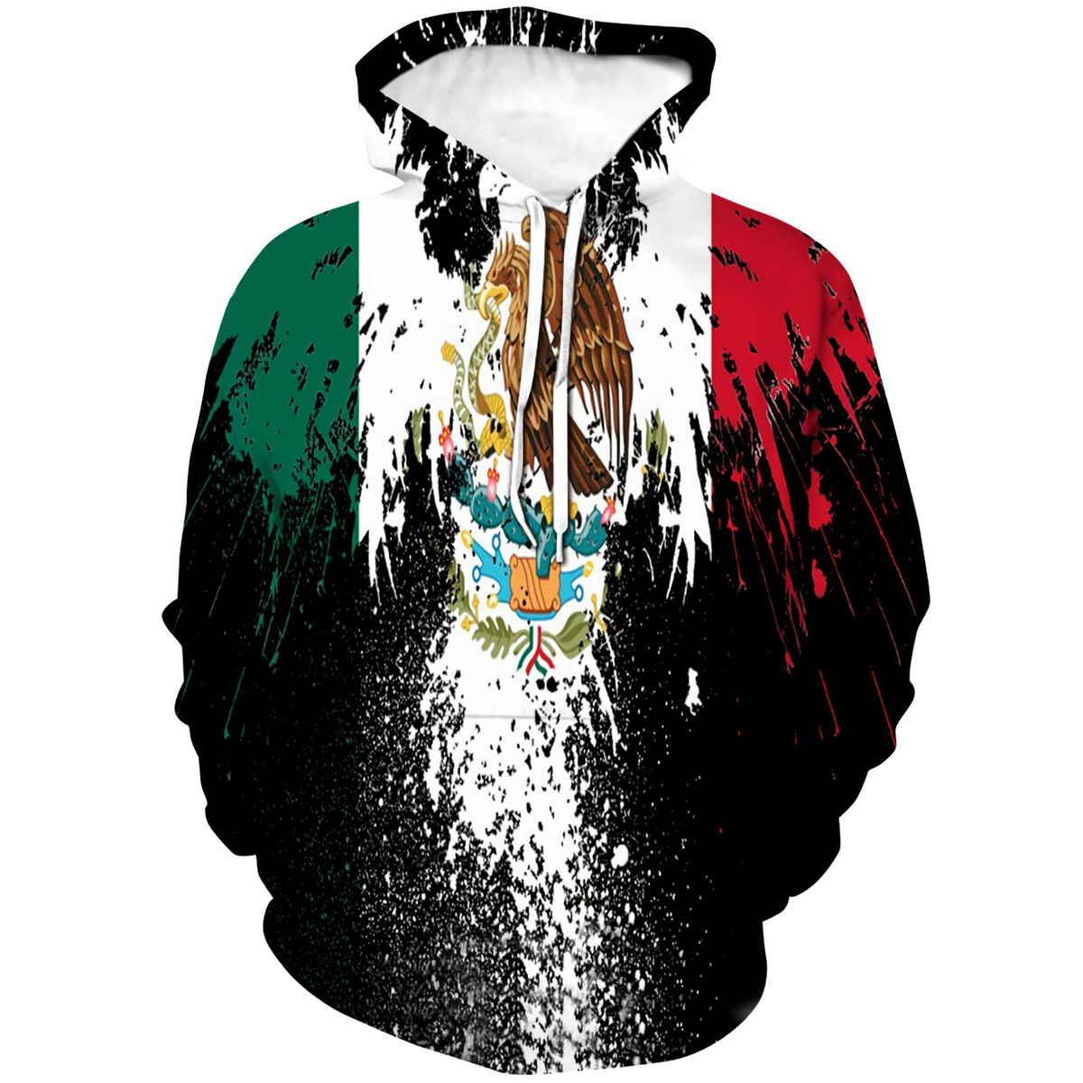 BLWOENS - Polerón con estampado para Hombre - Bandera México