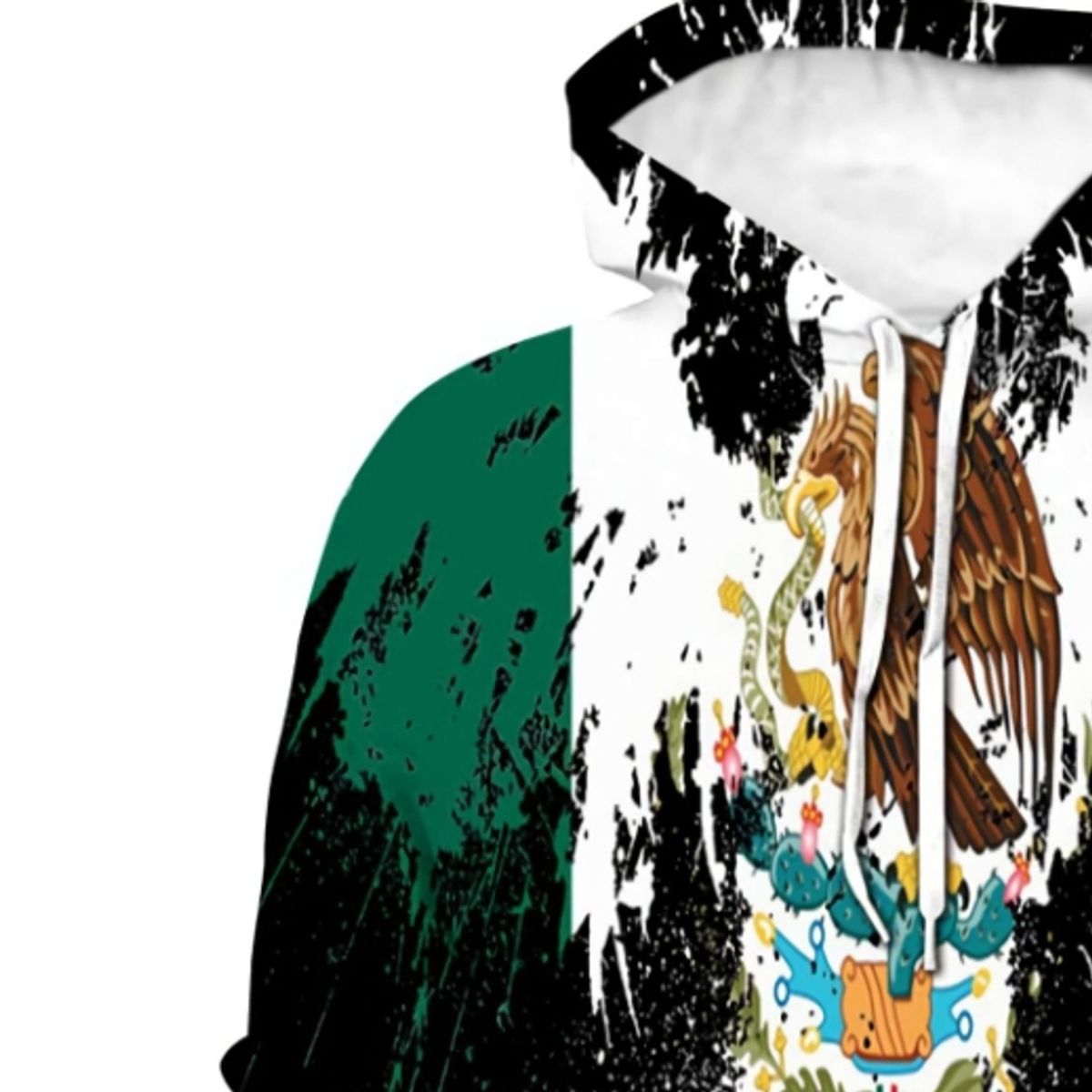 BLWOENS - Polerón con estampado para Hombre - Bandera México