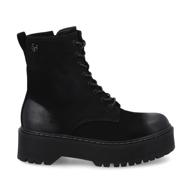 GOTTA - Botin Mujer Plataforma Negro 45761