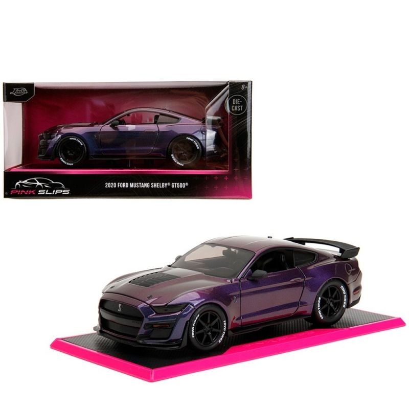 GENERICO - JADA 34894 1:24 PINK SLIPS W / BASE 2020 FORD MUSTANG SHELBY