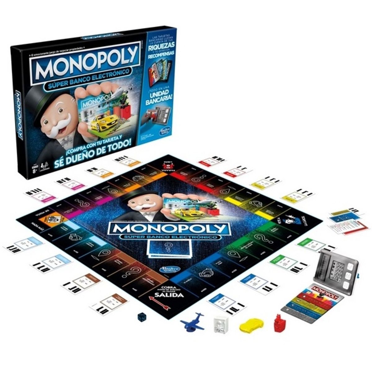 HASBRO - HASBRO E8978 MONOPOLY SUPER BANCO ELECTRONICO
