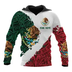 BLWOENS - Polerón con estampado para Hombre - Bandera México