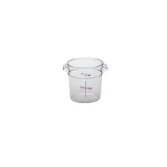 CAMBRO - RECIPIENTE POLICARBONATO REDONDO 0,9 LT