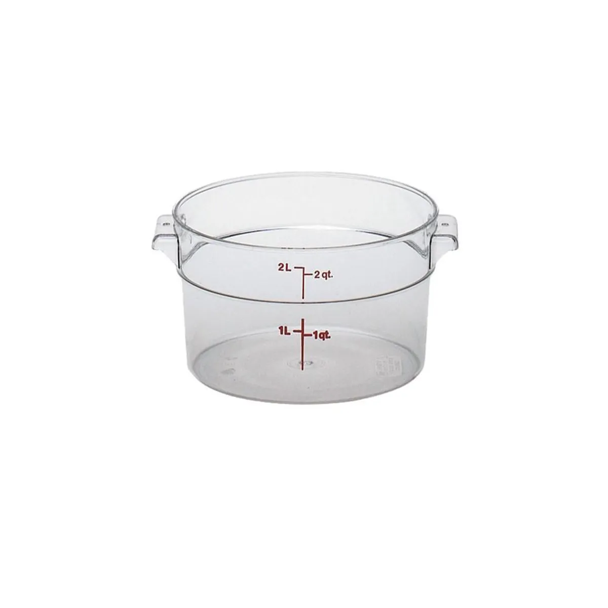 CAMBRO - RECIPIENTE POLICARBONATO REDONDO 2 LT