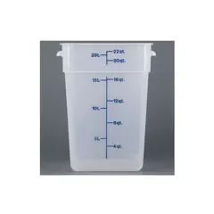 IMAHE - RECIPIENTE DE POLIETILENO CUADRADO 20.8 LTS.