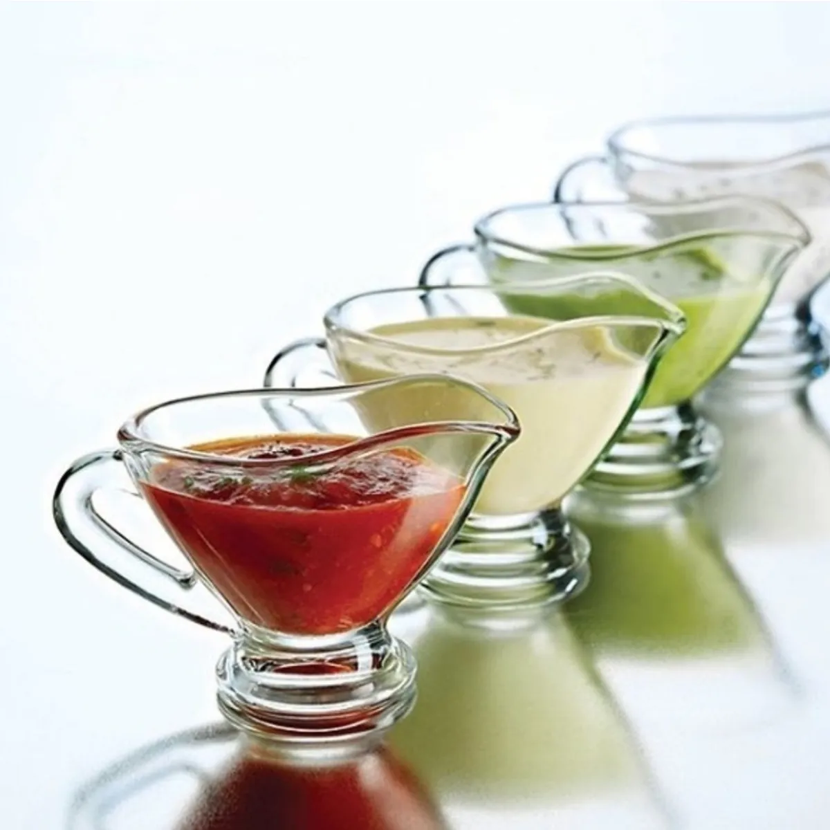 IMAHE - Set De 2 Salsera Vidrio 60 Cc. IMAHE