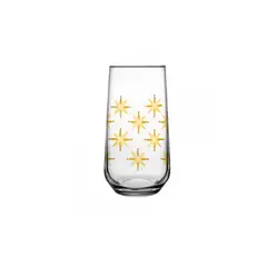 IMAHE - Set 6 Vasos Refresco Alto 490 Cc Linea Allegra Estrellas