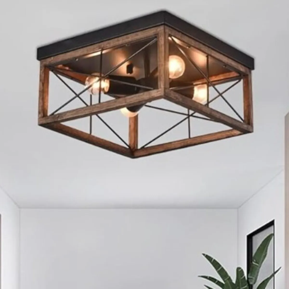 GENERICO - Lámpara De Techo Para Luces LED