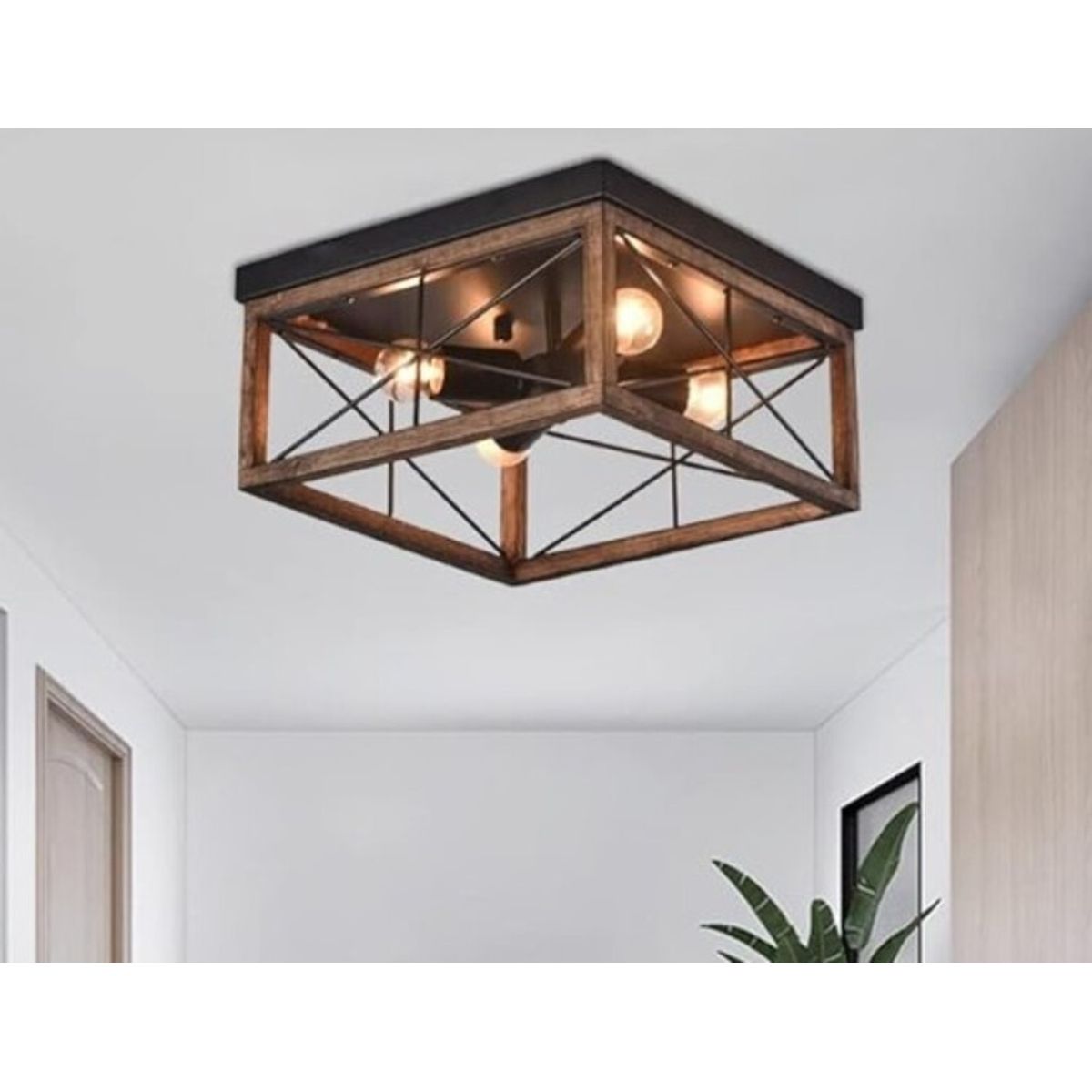 GENERICO - Lámpara De Techo Para Luces LED