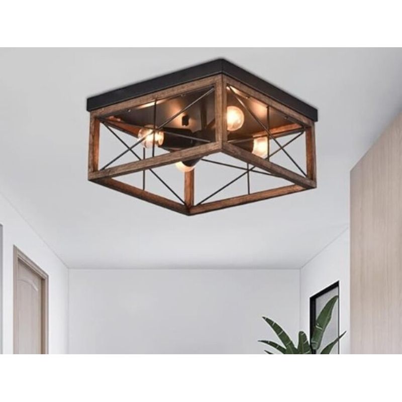 GENERICO - Lámpara De Techo Con Luces LED