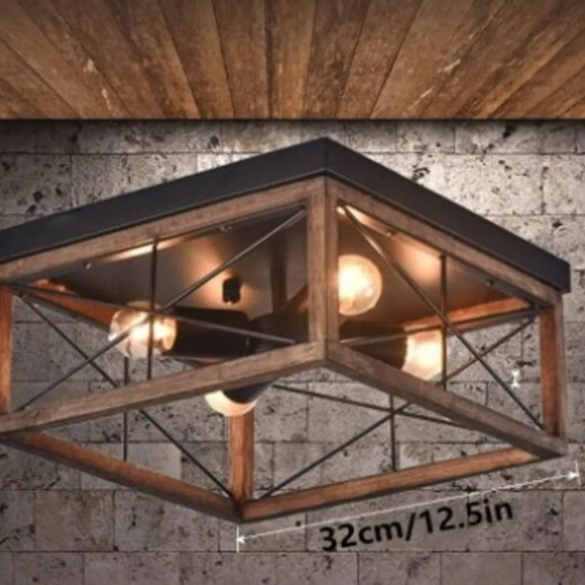 GENERICO - Lámpara De Techo Para Luces LED