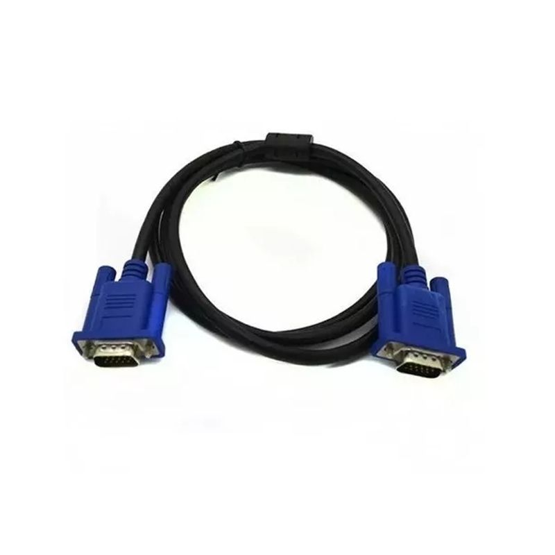 GENERICO - Cable Vga Largo 3 Metros Macho A Macho Monitor Pc Proyector