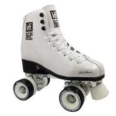 KRF - Patines Artísticos School Blanco Charol Talla 36