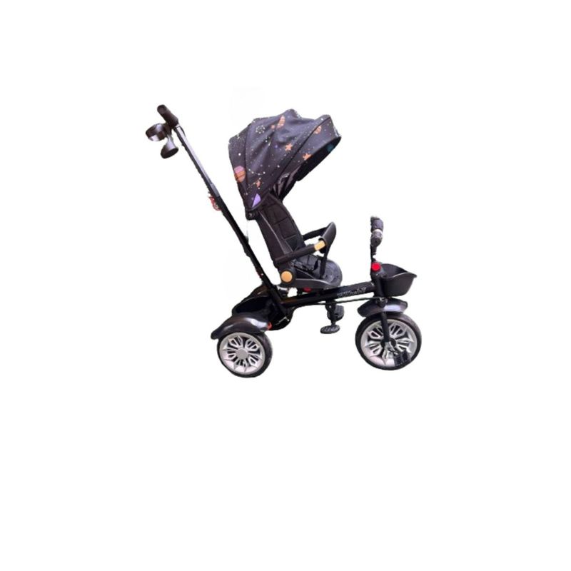 GENERICO - Triciclos Multifuncional Gira 360 Sombrilla Plegable