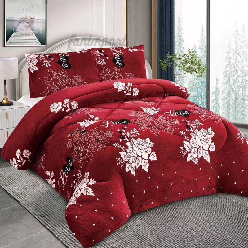 GENERICO - Cobertor De Invierno Cubre Cama Chiporro Con Diseño 2 Plazas