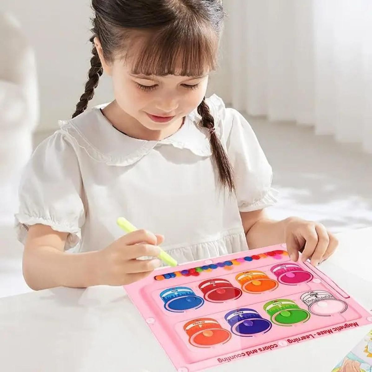 OEM - JUEGO TABLERO COGNITIVO DE COLORES MAGNETICO