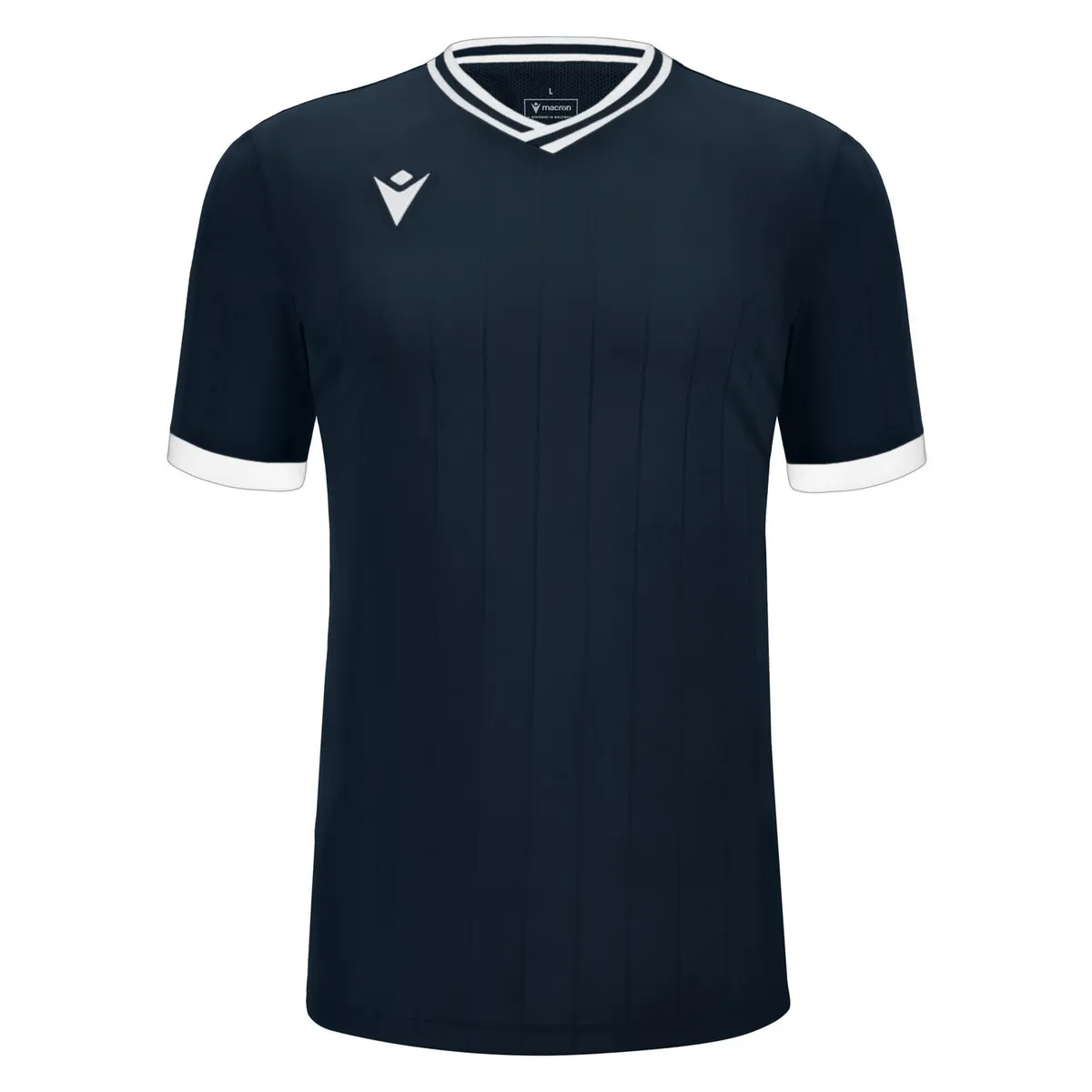MACRON - Polera Halley Macron Hombre Azul Marino-Blanco
