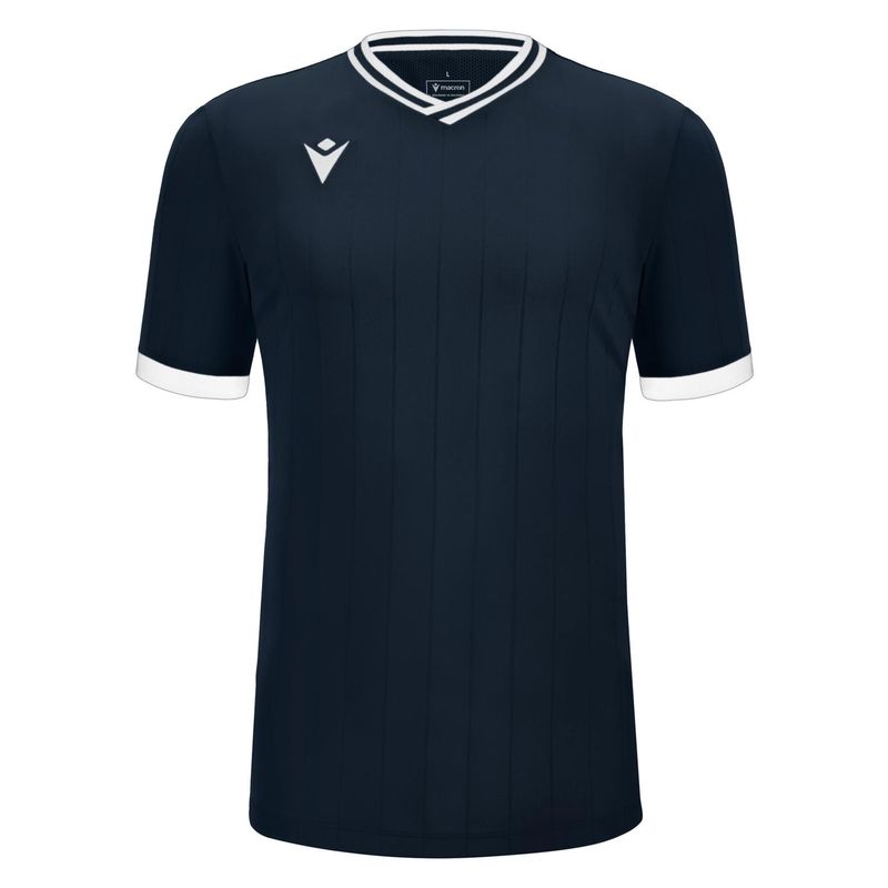 MACRON - Polera Halley Macron Hombre Azul Marino-Blanco