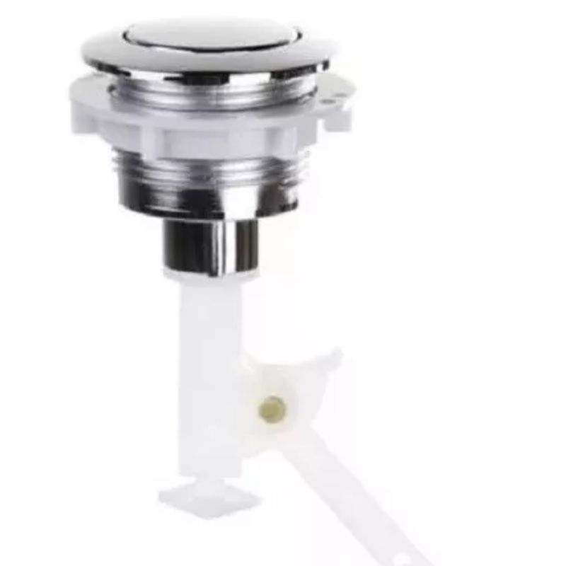 GENERICO - Boton Superior Estanque Plastico Cromado