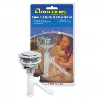 Imagen 2 del producto Boton Superior Estanque Plastico Cromado