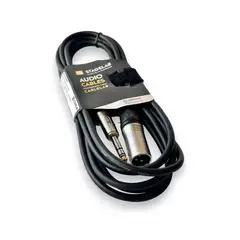 STAGELAB - Cable Balanceado Xlr Macho A Trs Macho 3mts