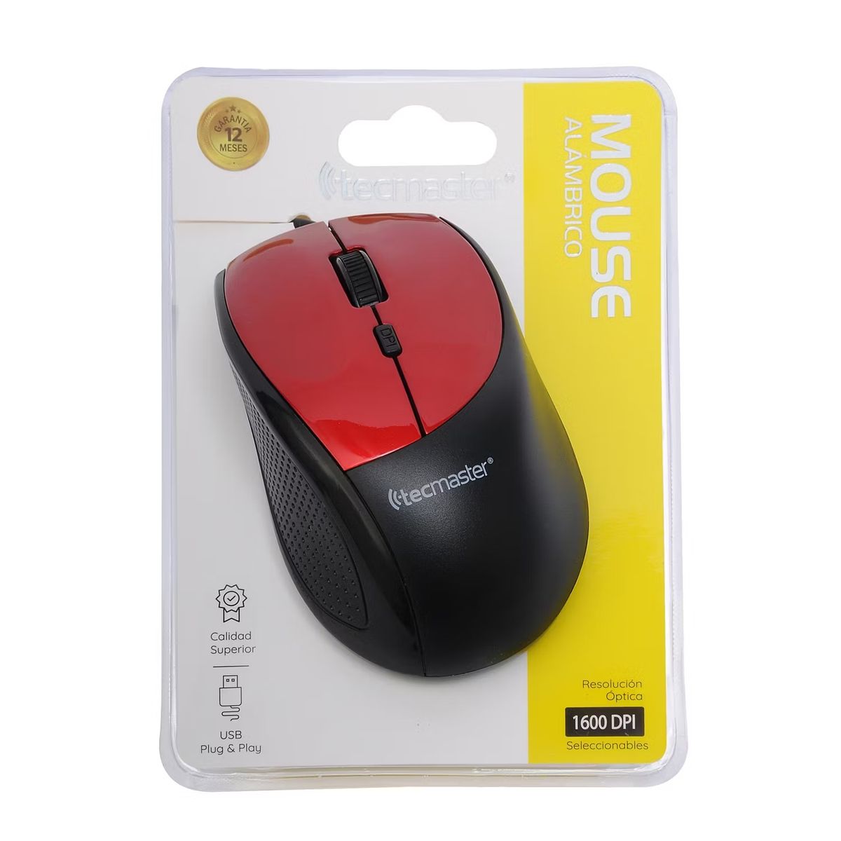TECMASTER - MOUSE ALAMBRICO TECMASTER