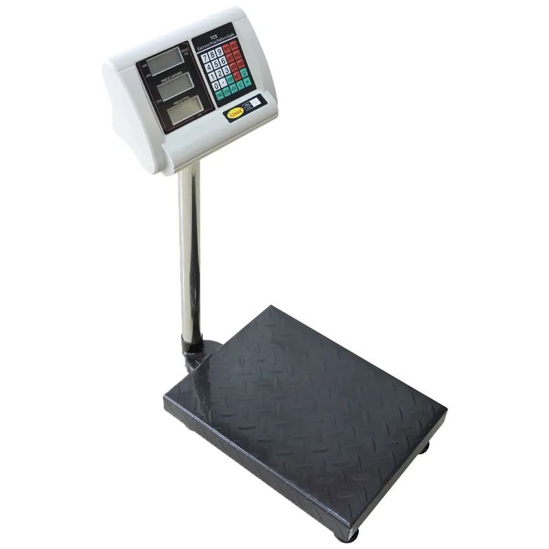 BOZZO - Balanza Pesa Digital 150kg Tipoplataforma