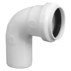 GENERICO - Codo 50 X 87 C/goma Sanitario Blanco