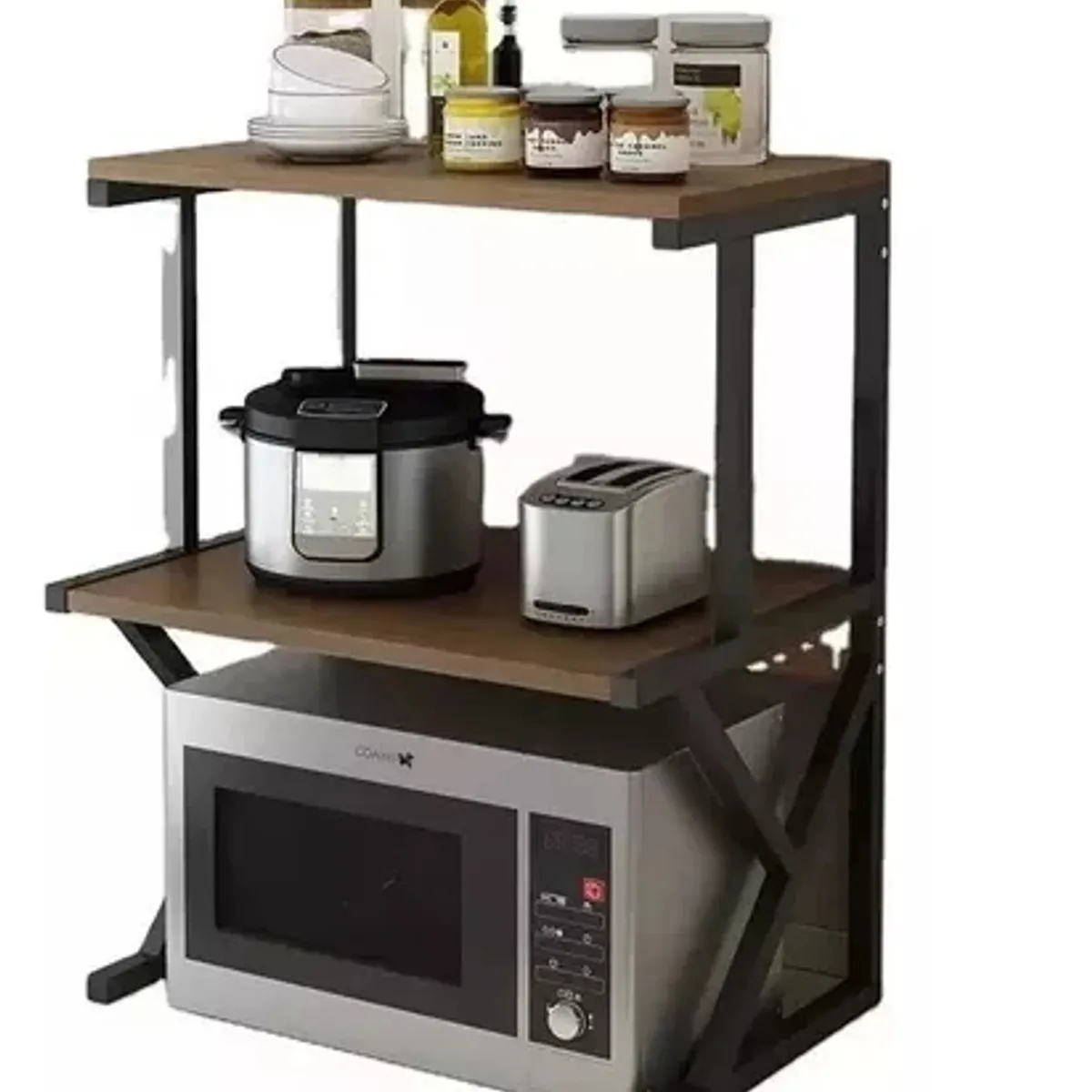 GENERICO - Estante Cocina Para Horno Microondas Rack Organizador