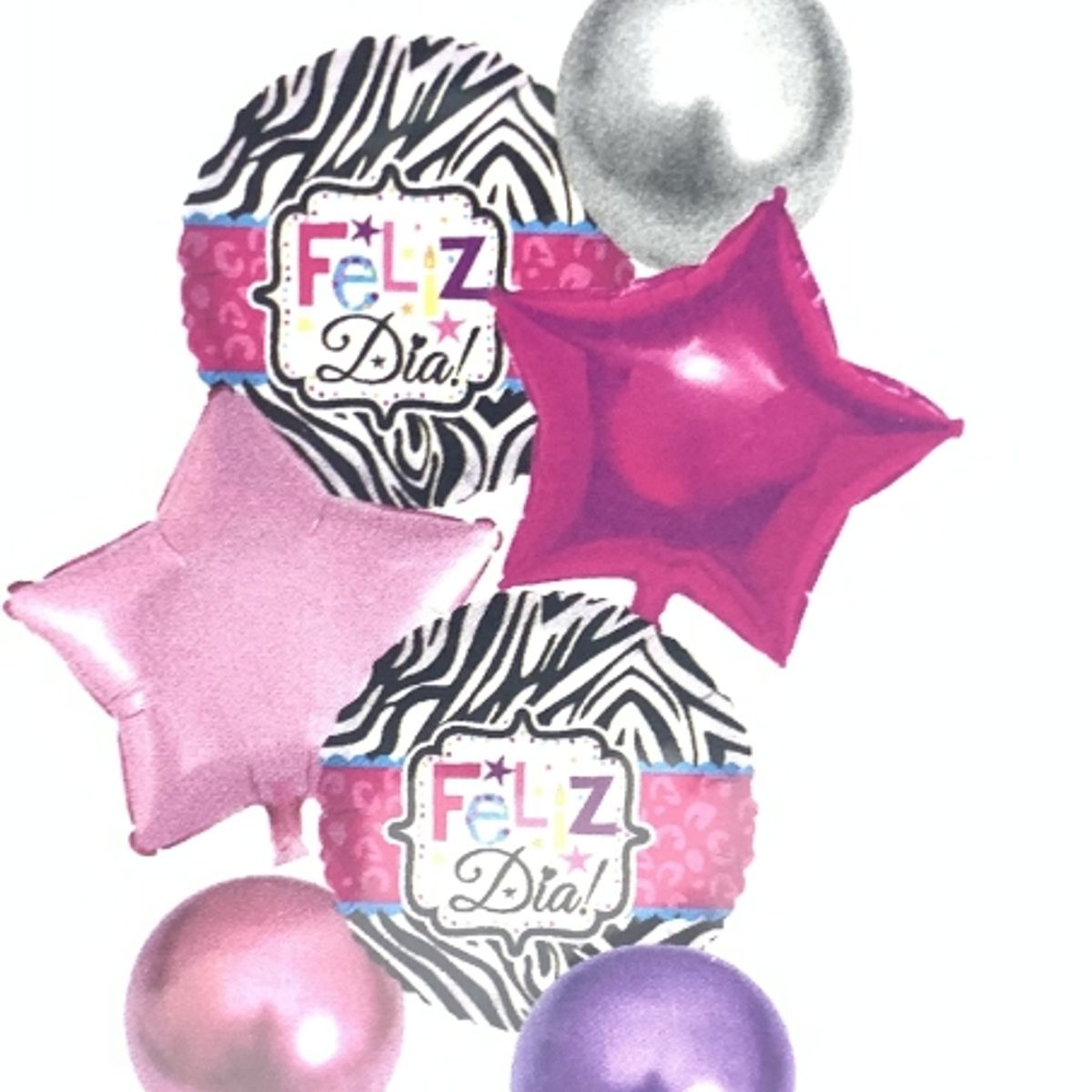 GENERICO - Globos Feliz Día Mamá Corazones